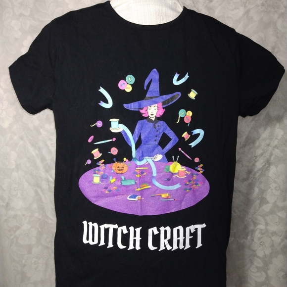 Witch Craft T-shirt Black NWOT - Picture 3 of 8